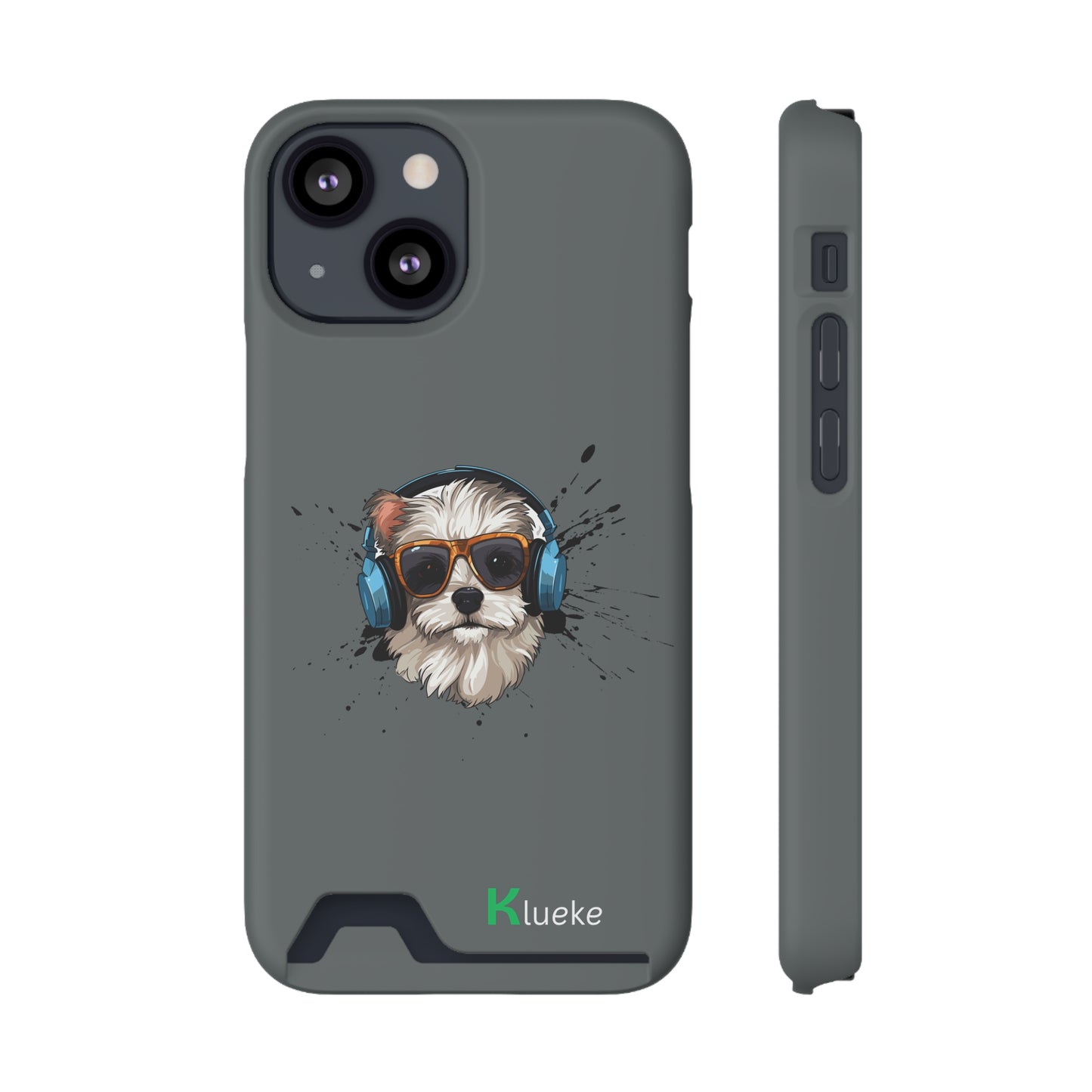 COOL DOG TOUGH CASE WITH CARD HOLDER FOR IPHONE