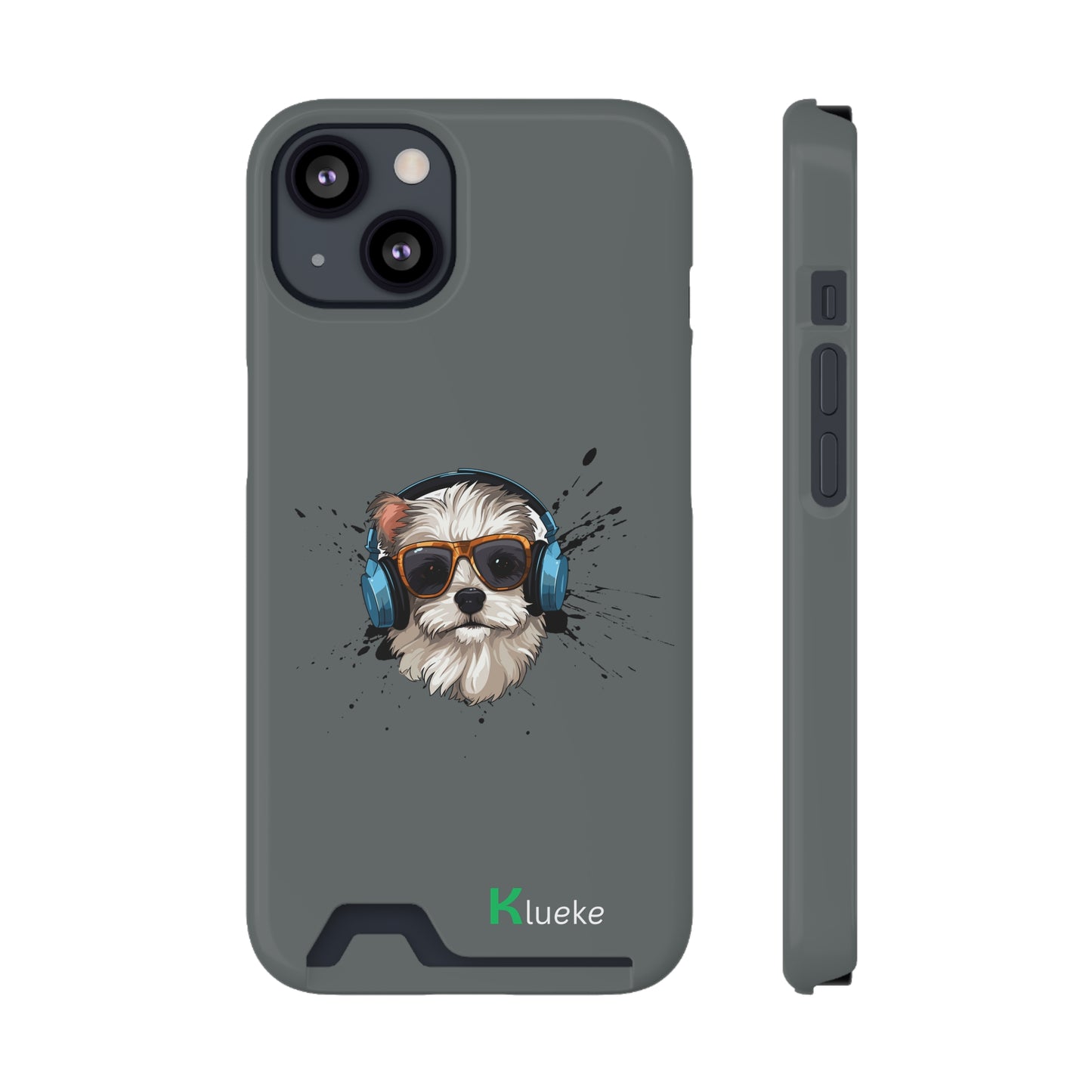 COOL DOG TOUGH CASE WITH CARD HOLDER FOR IPHONE