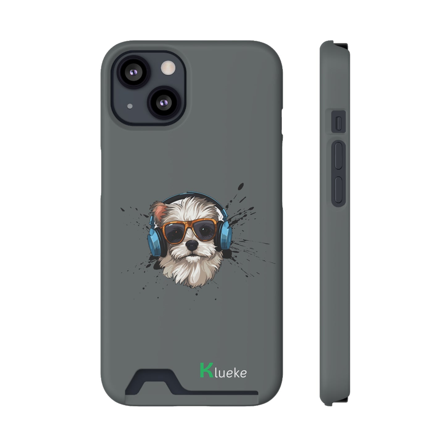 COOL DOG TOUGH CASE WITH CARD HOLDER FOR IPHONE