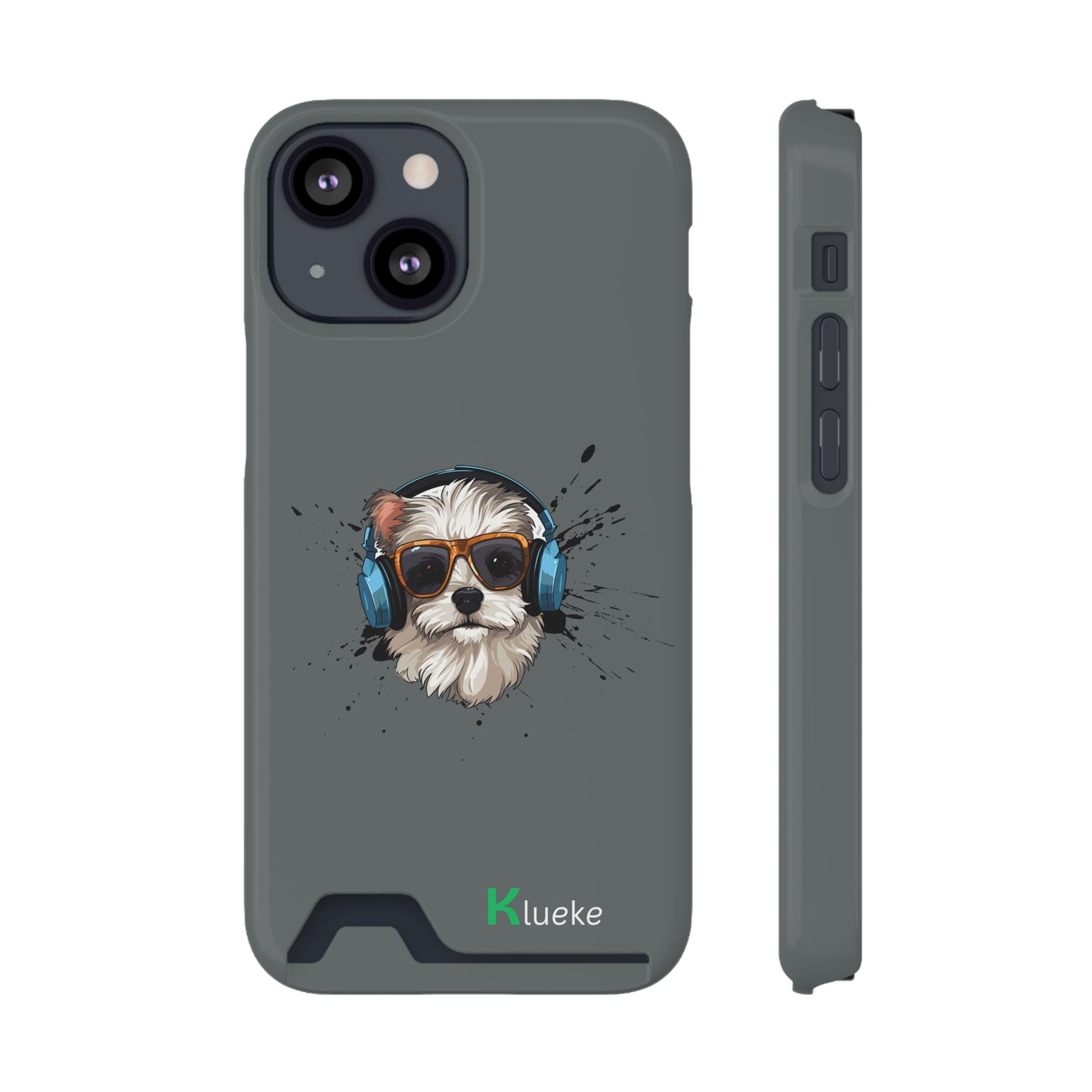 COOL DOG TOUGH CASE WITH CARD HOLDER FOR IPHONE